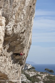 26 03 2009 - Marseille (FRA, 13) - Les Calanques - Sugiton - Les toits cliff
