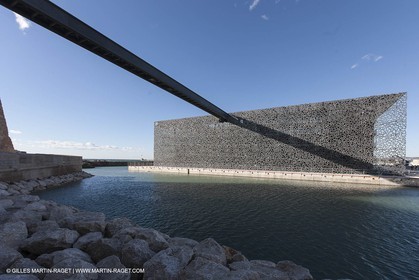 11 01 2013 - Marseille (FRA,13) - Marseille Provence 2013, Capitale européenne de la Culture, Ewplanade du J4, MUCEM et Villa Méditerrannée