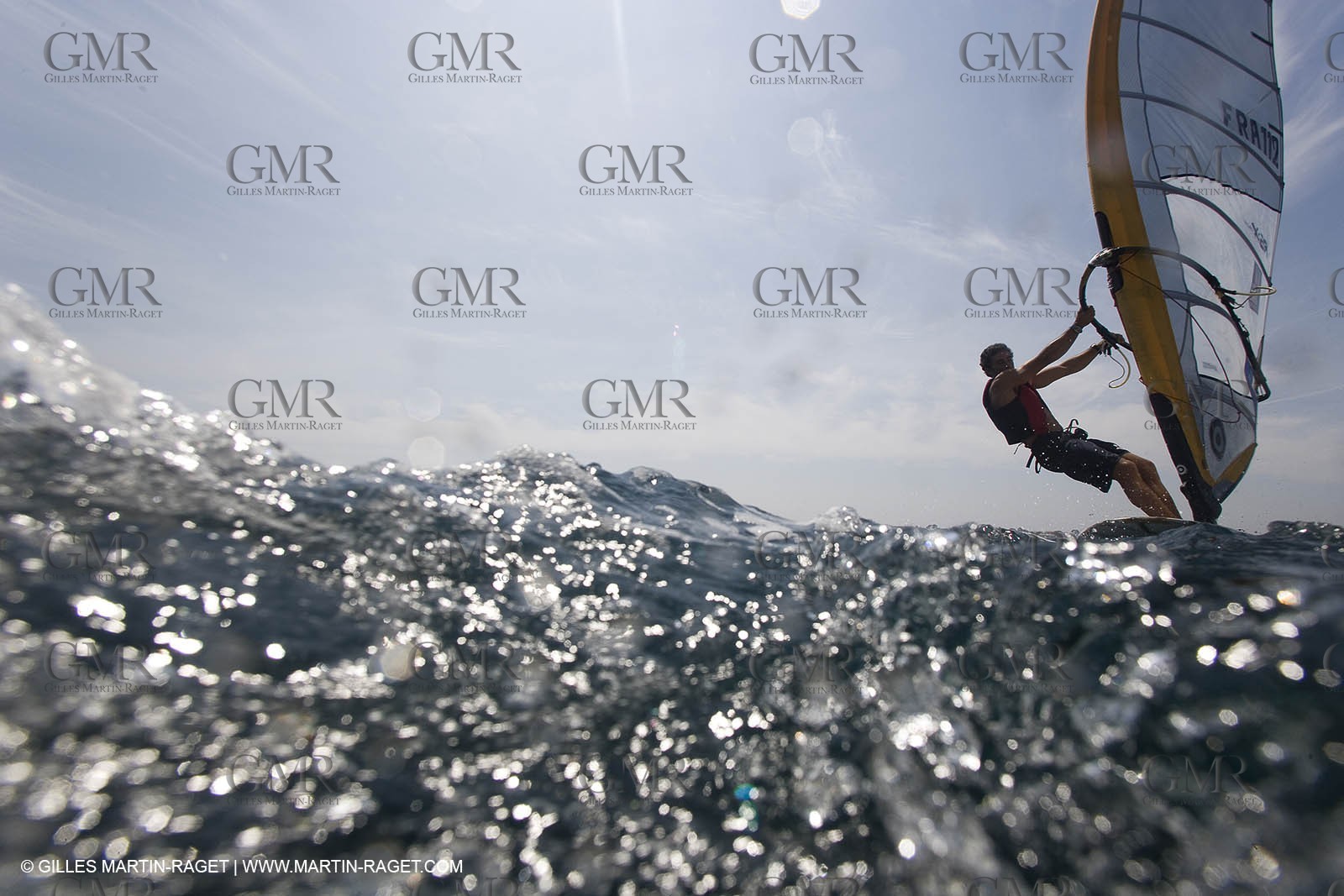 25 04 2007 - 2007 Semaine Olympique Française - Hyères (South of France) - Day 4 - Team France - RS:X - Samuel Launay