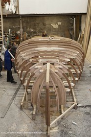 18 01 2012 - Marseille (FRA,13) - Construction d'Alcyon au chantier Carènes