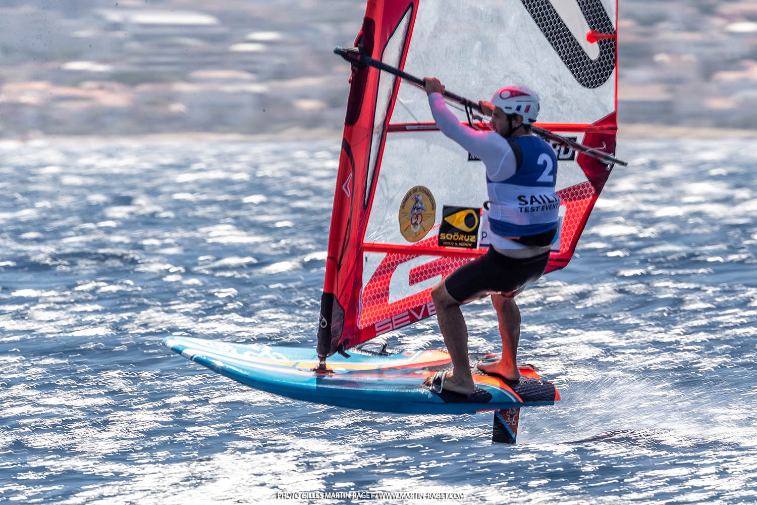 13 07 2023, Marseille (FRA) Paris 2024 Olympic Games Sailing Test Event, Day 5