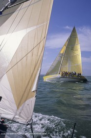 Sailing, Yacht Racing, Admiral's Cup, Cowes Week, Cowes (UK, IOW)