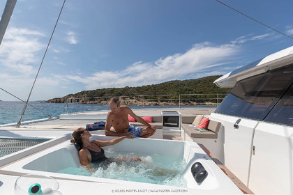 30 08 2018, Porto Vecchio (FRA, South Corsica) Chantier Fountaine-Pajot, Alegria 67