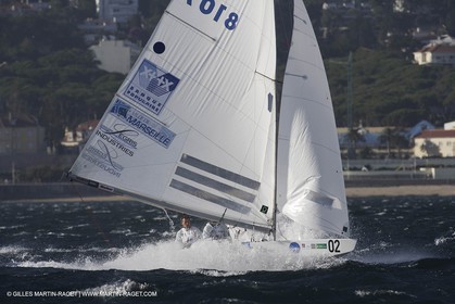 09-07-07 - ISAF SAILING WORLD CHAMPIONSHIPS - CASCAIS 2007 - DAY 6 - star - FRANCE - Xavier Rohart   Pascal Rambeau