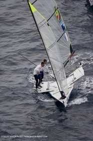 26 04 2007 - Semaine Olympique Française 2007 - Hyères - Jour 5 - Team France - 49er - LAGRAVIERE-CHRISTIDIS