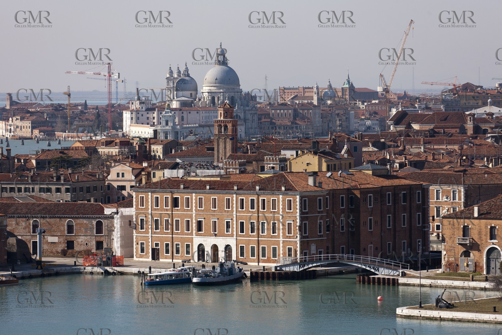 20 02 2012 - Venezia (ITA) - 34th America'sCup - Venezia 2012 America's Cup World Series - The Arsenale where the AC45 moorings, public village, media center and Club 45 will be located