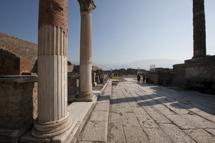 24 02 2012 - Naples (ITA) - 34th America's Cup - America's Cup World Series Naples 2012 - Naples Preview - Pompei roman ruins