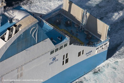 14 01 2012 - Marseille (FRA,13) - La Meridionale shipping company - the Piana off Marseille and the Calanques