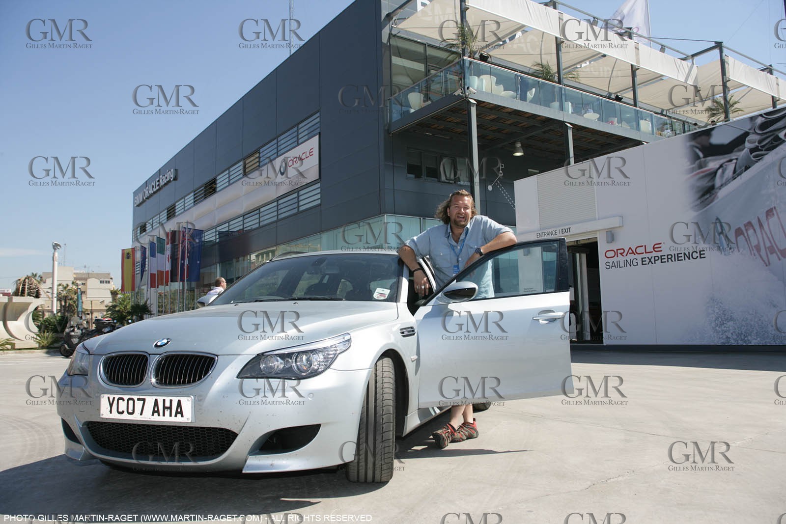 8 05 2007-Valencia (Spain)- 32nd America's Cup - Louis Vuitton Cup - RR2 - Day 10 - BMW ORACLE Racing