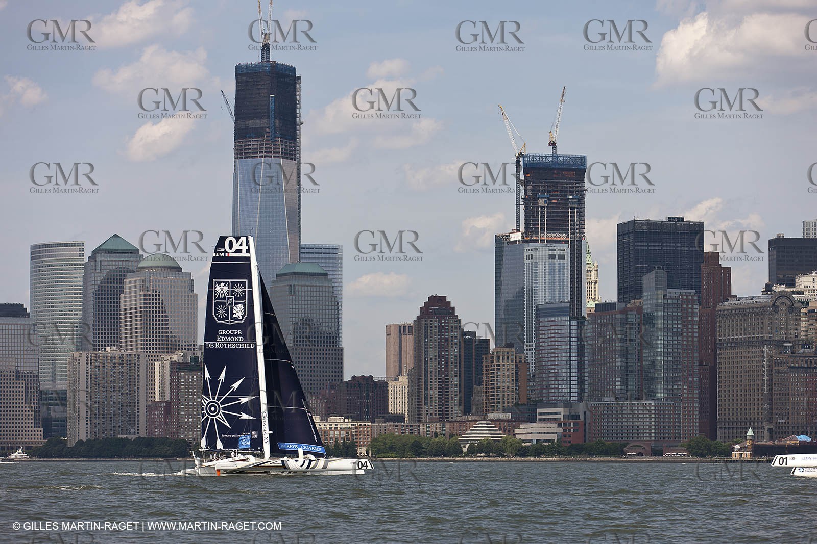 03 07 2012 - New York (USA, NY) - Krys Ocean Race prologuie - arrival in New York