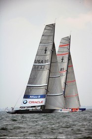 26 04 2007-Valencia (Spain)- 32nd America's Cup - Louis Vuitton Cup - RR1 - Day 11 - BMW ORACLE Racing