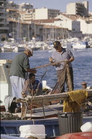 France, Provence, Pêche , Barques, pointus, pêche locale