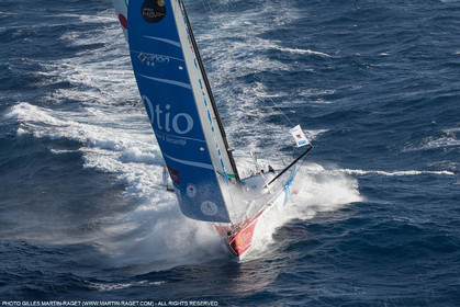 13 07 2017, Port Camargue (FRA,30), Transat Jacques Vabre 2017, Bastide Otio (Kito de Pavant, Yannick Bestaven), offshore trainings