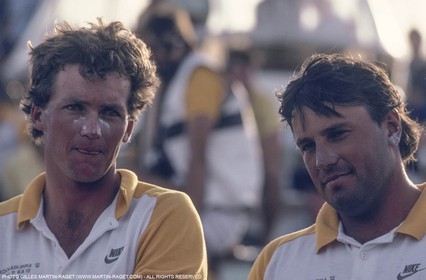 Sailing, Yacht Racing, 26th America's Cup Fremantle 1987, Kookaburra