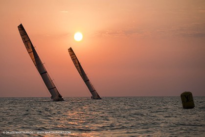 14 11 2010 - Dubai (UAE) - Dubai Louis Vuitton Trophy -  BMW ORACLE Racing - Training - Race Day 1