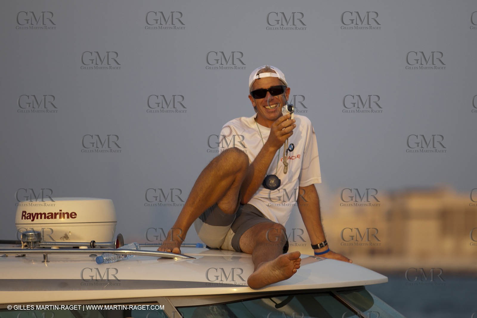 14 11 2010 - Dubai (UAE) - Dubai Louis Vuitton Trophy -  BMW ORACLE Racing - Race Day 1 - Philippe Presti