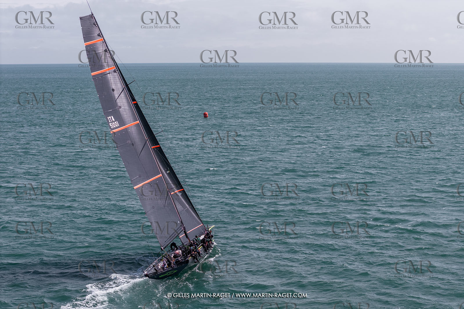 19 07 2025, Cowes (UK, IOW), Admiral's Cup 2025, Channel Race Start, Django WR51, Yacht Club Coasta Smeralda - ITA
