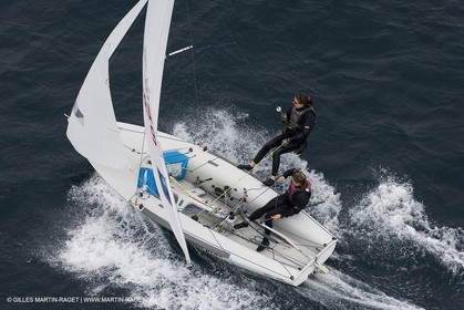 26 04 2007 - 2007 Semaine Olympique Française - Hyères (South of France) - Day 5 - Team France - 470 Femme - Lecointre-Lemaître
