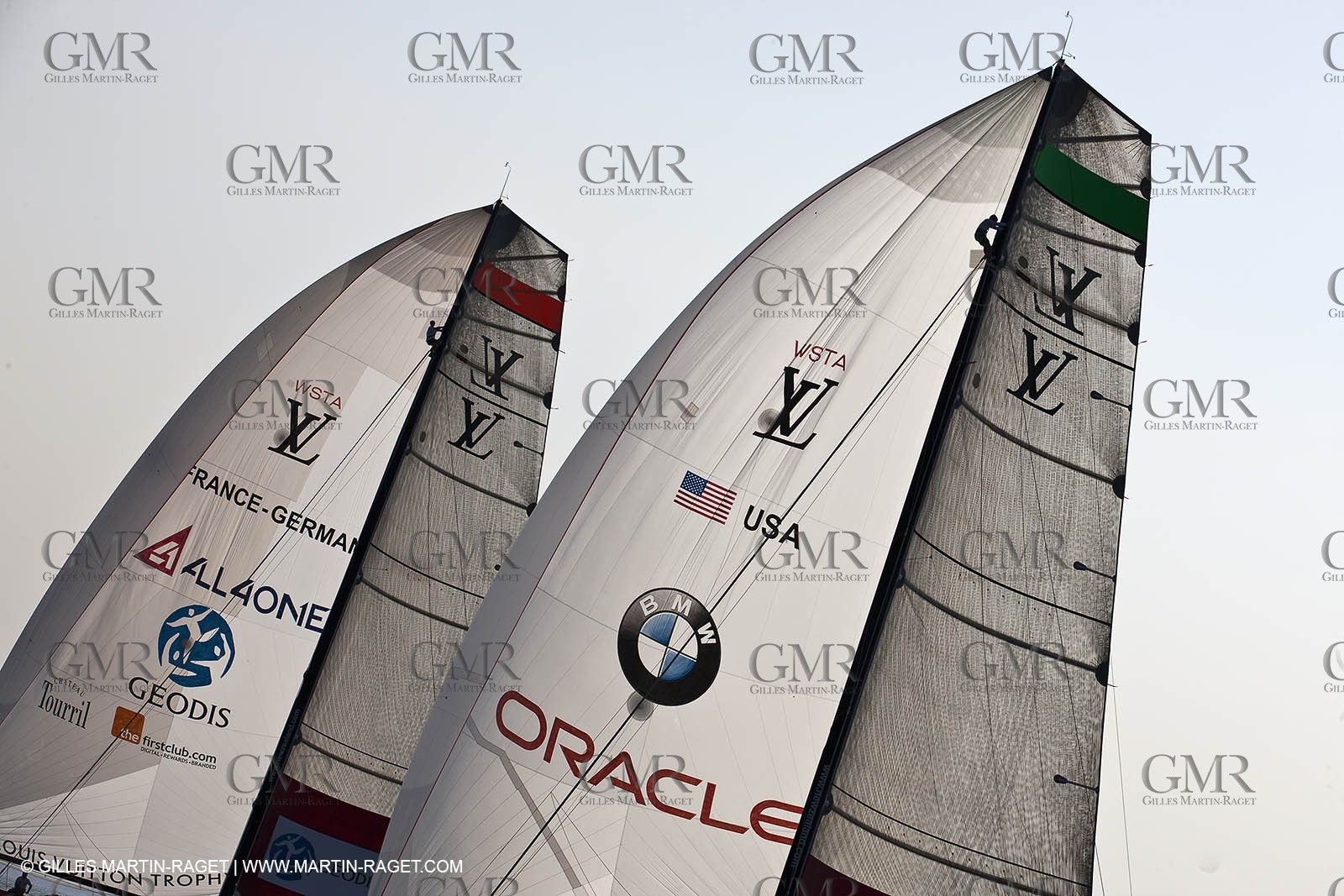 21 11 2010 - Dubai (UAE) - Dubai Louis Vuitton Trophy -  Round 2 - BMW ORACLE Racing