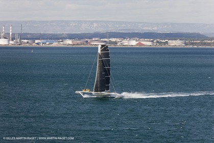 03 10 2008 - Fos   mer (FRA, 13) - L'Hydroptère - Speed record attempt