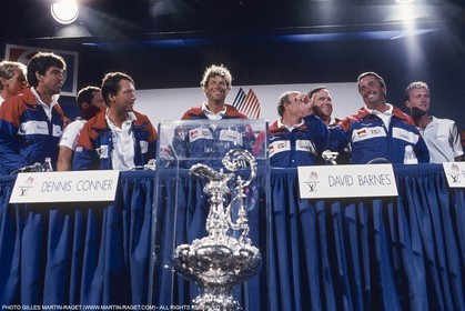 Sailing, Yacht Racing, America's Cup XXVII, San Diego (USA,CA) 1988, Stars & Stripes Vs New Zealand