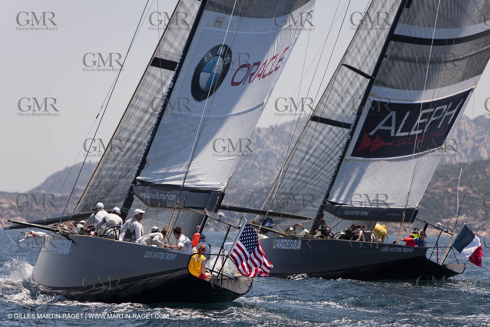 23 05 2010 - La Maddalena (ITA, Sardinia) Louis Vuitton Trophy - BMW ORACLE Racing - Racing Day 2