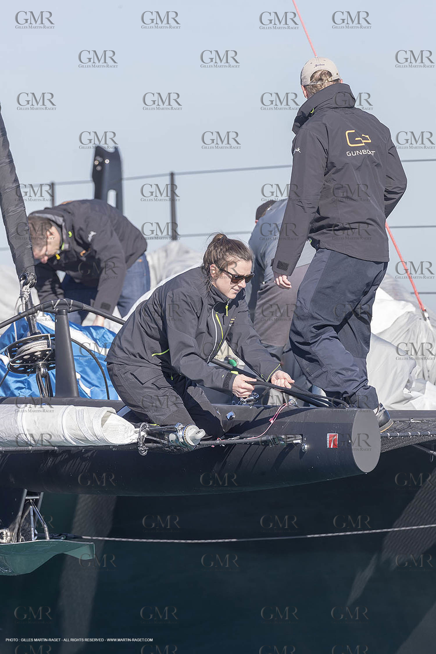 05 02 2019, La Grande Motte (FRA,34), Gunboat 68 sail testing  2