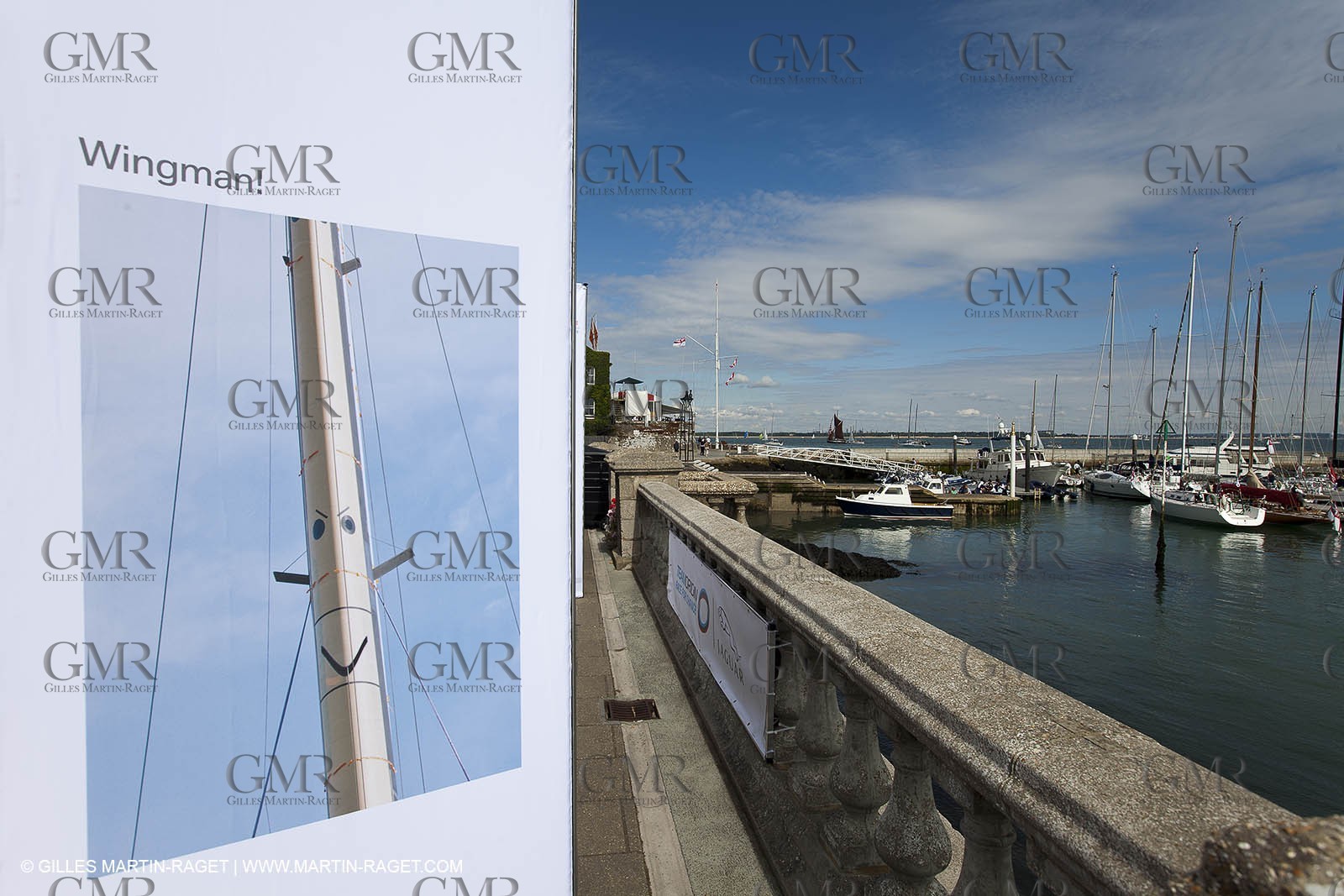 02 08 2010 - Cowes (UK, IOW) - The 1851 Cup -  BMW ORACLE Racing - Training Day.