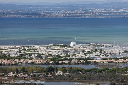 25 09 2010 - Aerial Camargphotos of the coastline from Marseille to La Grande Motte via the Camargue - Port Camargue