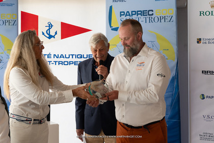 25 04 2026, Saint-Tropez (FRA, 83), Société Nautique de Saint-Tropez, Paprec 600 2026, remise des prix , TULIKETTU, Arto Linnervuo
