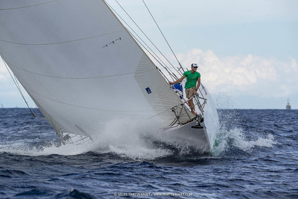 25 09 2022, Saint-Tropez (FRA, 83), Les Voiles de Saint-Tropez 2022, Arrivée des bateaux et de la Coupe d'Automne du Yacht Club de France