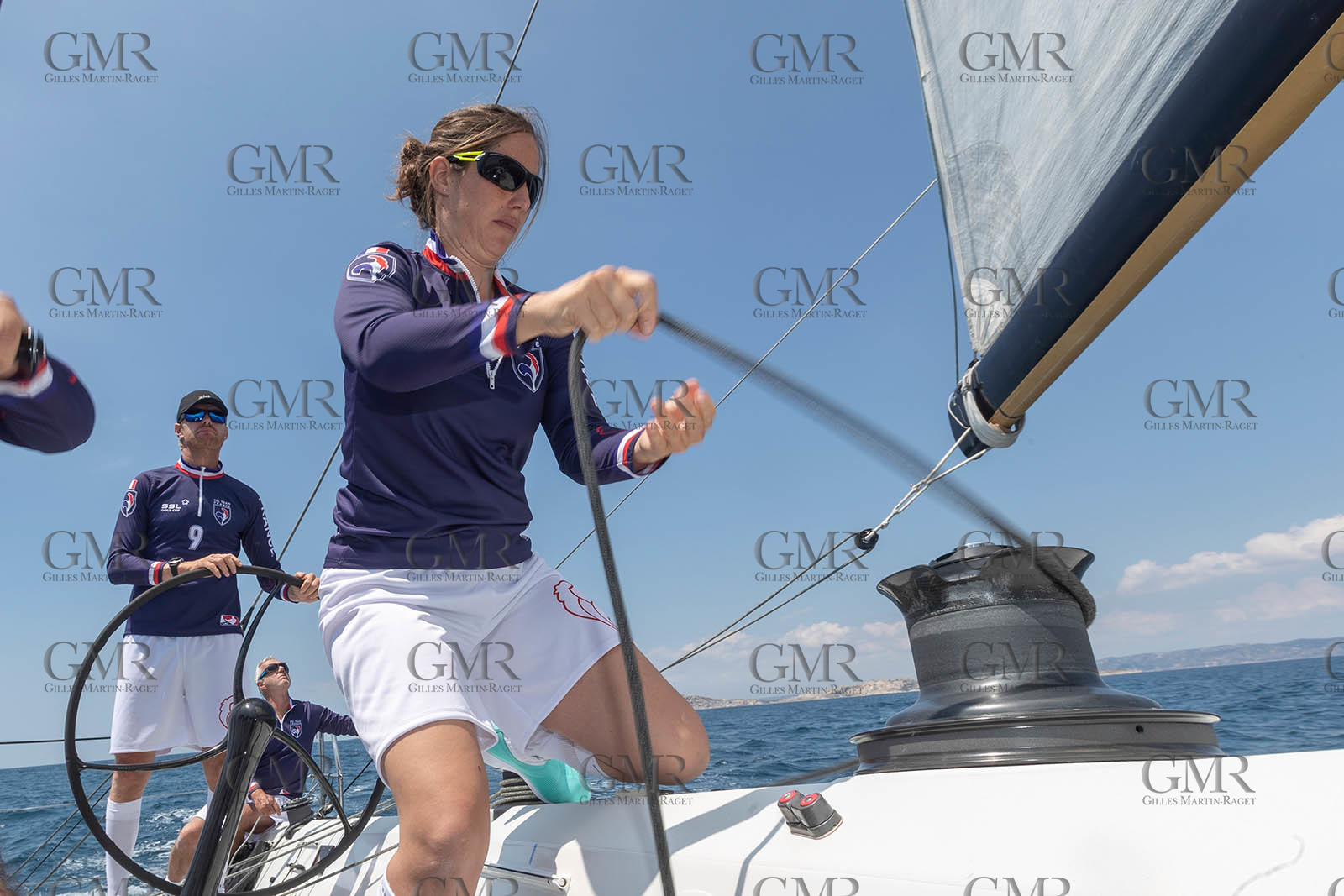 07 06 2021, Marseille (FRA,13), SSL Team France, Entraînement à bord de Tonerre de Glenn
