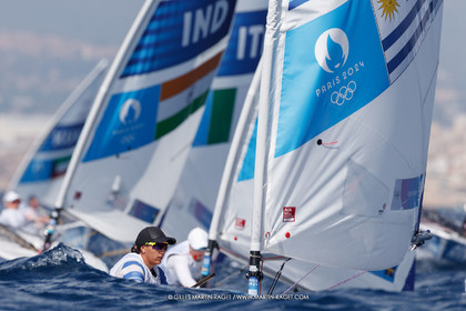 03 08 2024, Marseille (FRA), Paris 2024 Olympic Games, Sailing, Race Day 7