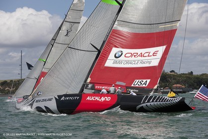 06 02 2009 - Auckland (NZL) -  Louis Vuitton Pacific Series -  Racing Day 6 - Round Robin 2