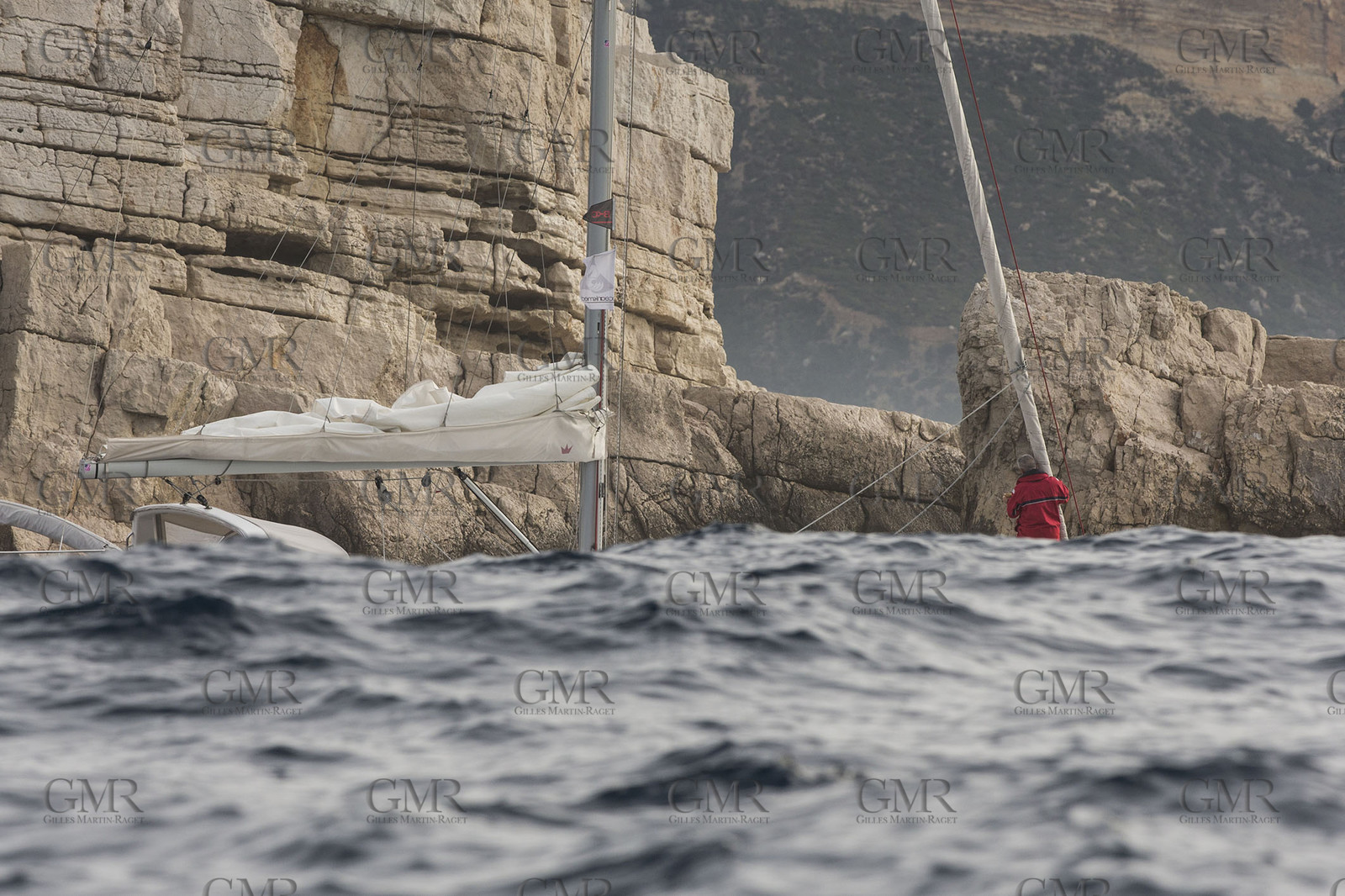 08 01 2016, Marseille (FRA, 13), Cruising in winter in the Calanques
