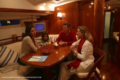Voile - Croisière - Personnages - Nuit