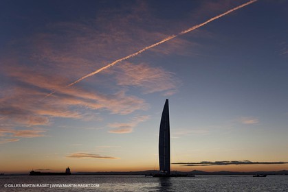 27 01 2010 - Valencia (ESP) - 33rd America's Cup - BMW ORACLE Racing - Training in Valencia