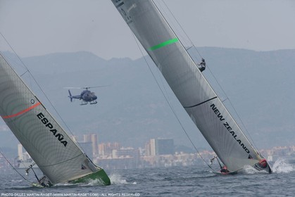 16 05 2007-Valencia (Spain)- 32nd America's Cup - Louis Vuitton Cup - Semi-final - Day 3 - BMW ORACLE racing