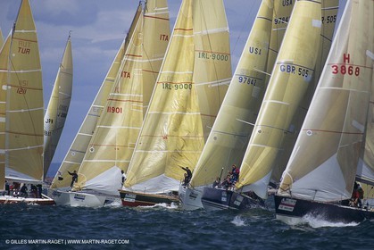 Sailing, Yacht Racing, Admiral's Cup, Cowes Week, Cowes (UK, IOW)