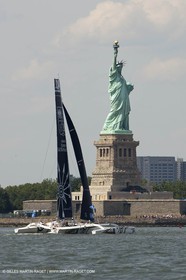 03 07 2012 - New York (USA, NY) -Krys Ocean Race prologuie - arrivée à New York