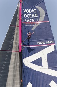 07 11 2014, Capetown (ZAF), Volvo Ocean Race 2014-15, Arrivals Team SCA