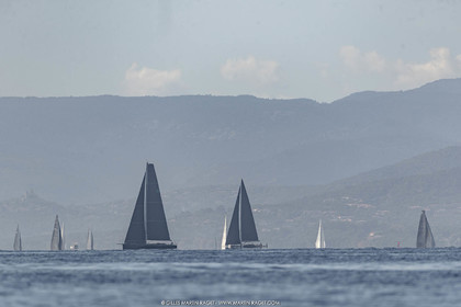 02 10 2022, Saint-Tropez (FRA,83), Voiles de Saint-Tropez 2022,  semaine des maxis, Race 1