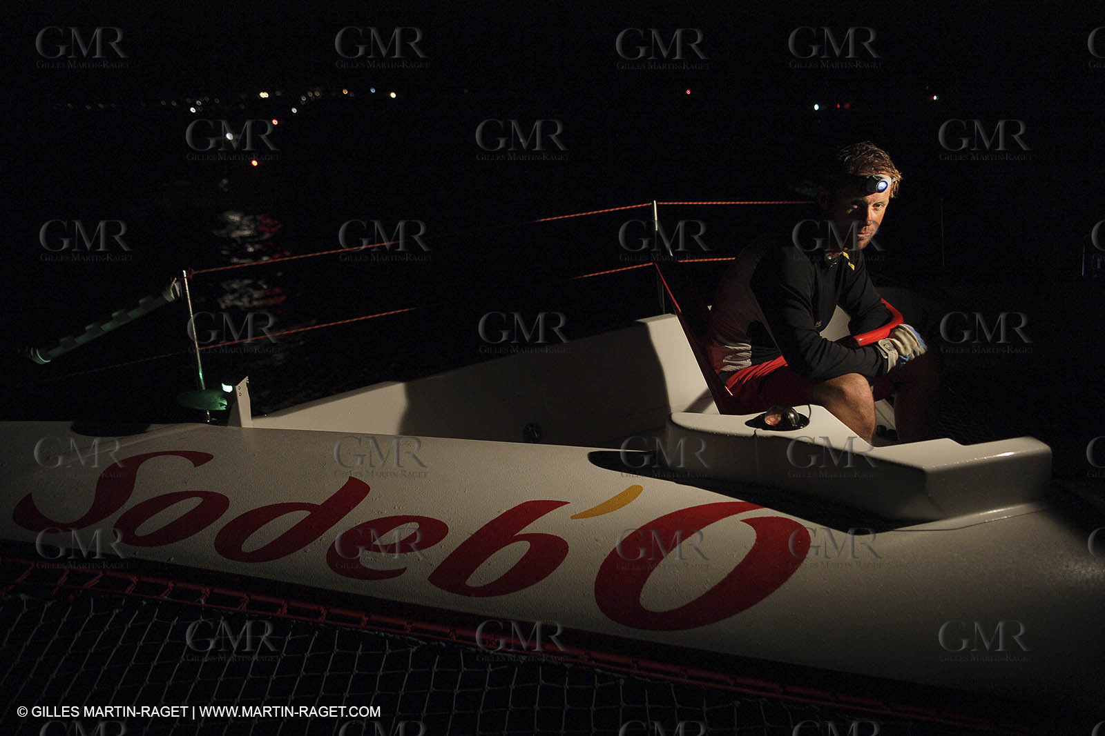 06 11 2006 - Pointe à Pitre Guadelupe (FRA) - Route du Rhum 2006 arrival - Thomas Coville (Sodebo)