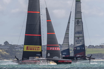11 01 2021, Auckland (NZL), 36th America's Cup, Practice Racing
