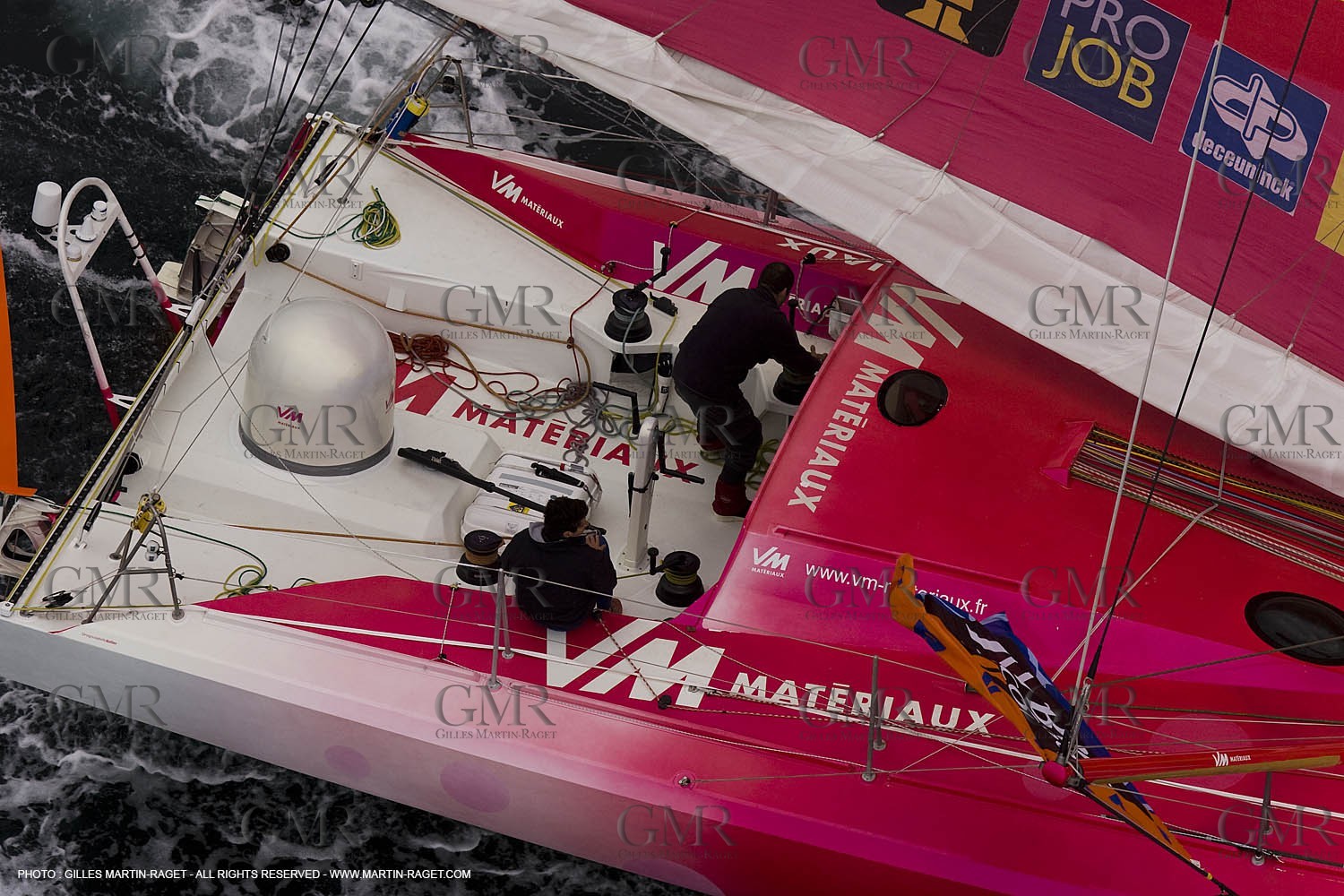 02 10 2007 - Le Havre (FRA,76) - Transat Jacques Vabre 2007 - Monos IMOCA start
