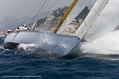 Sailing, Classic yachts, Voiles Vieux Port 2009, Marseille (FRA)