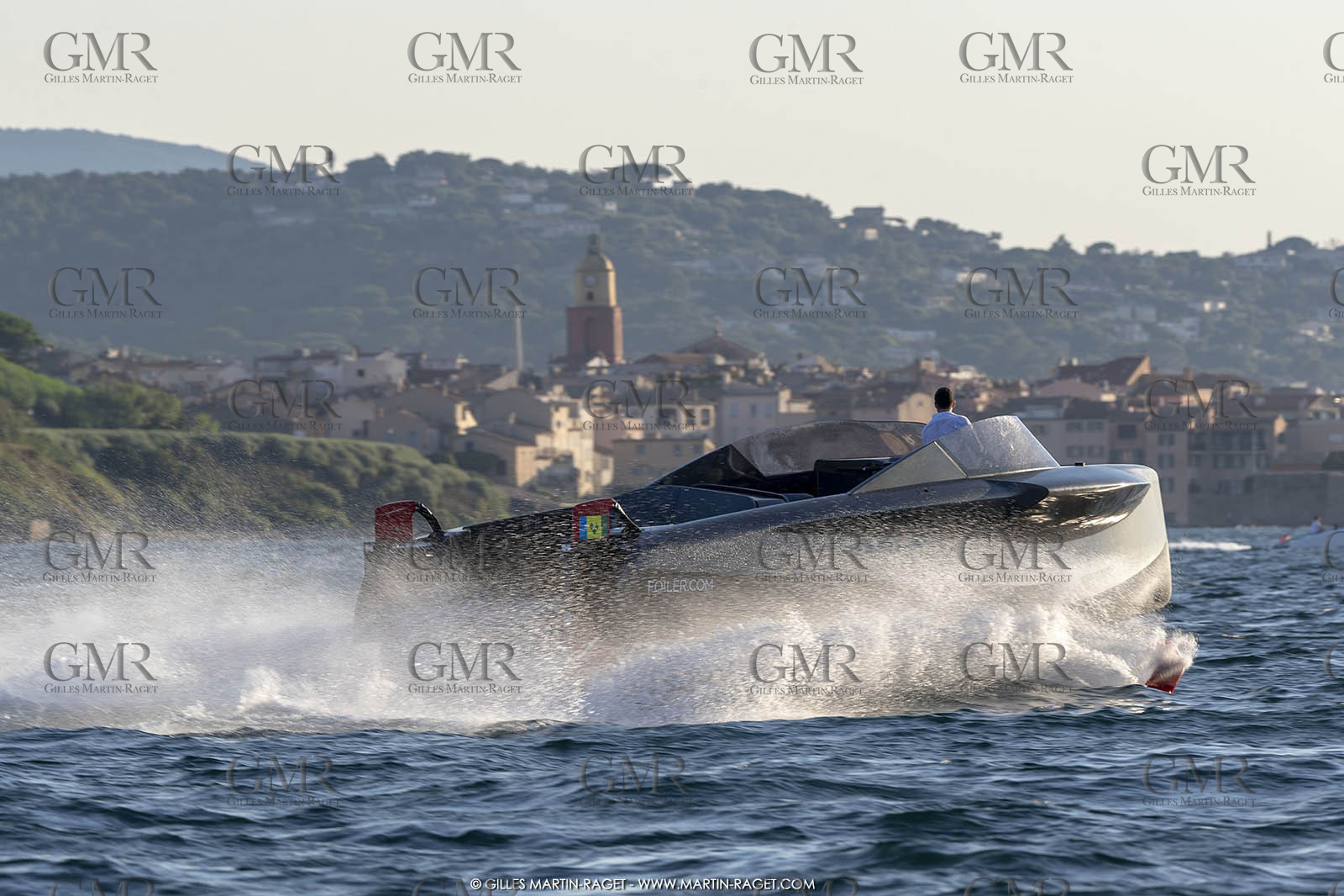 09 08 2018, Saint-Tropez (FRA,83), Foiler, the Flying Yacht by Enata
