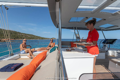 30 08 2018, Porto Vecchio (FRA, South Corsica) Chantier Fountaine-Pajot, Alegria 67