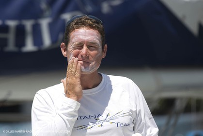 05 07 2012 - New York (USA) - Ocean Krys Race - Speed runs in fornt of NY city