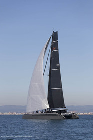 05 02 2019, La Grande Motte (FRA,34), Gunboat 68 sail testing  2